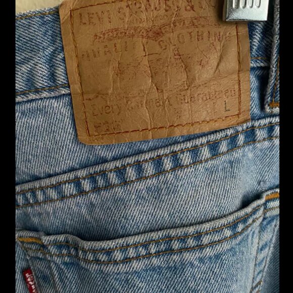 RARE VINTAGE Levi's 512 Size 31 Long High Rise Slim Fit Tapered Leg - Picture 2 of 5